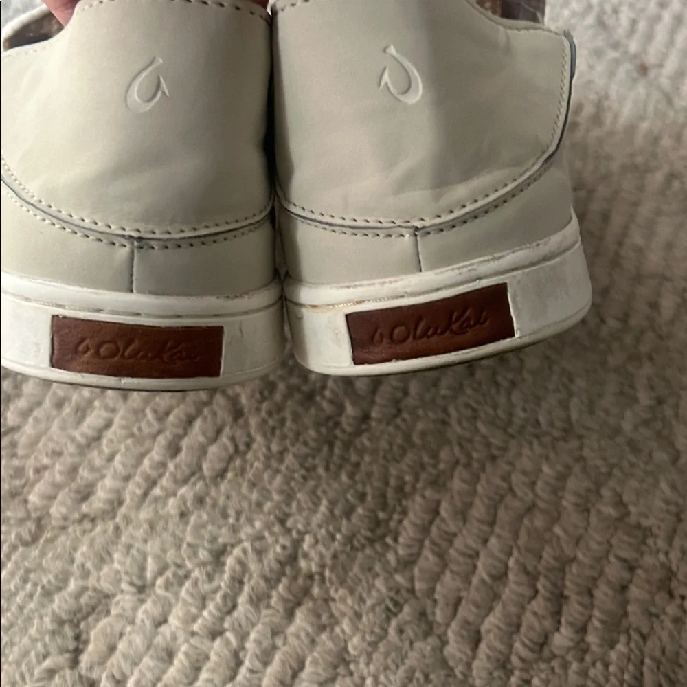 OLUKAI Slip-On Mesh Sneakers in Light Beige - Picture 4 of 13